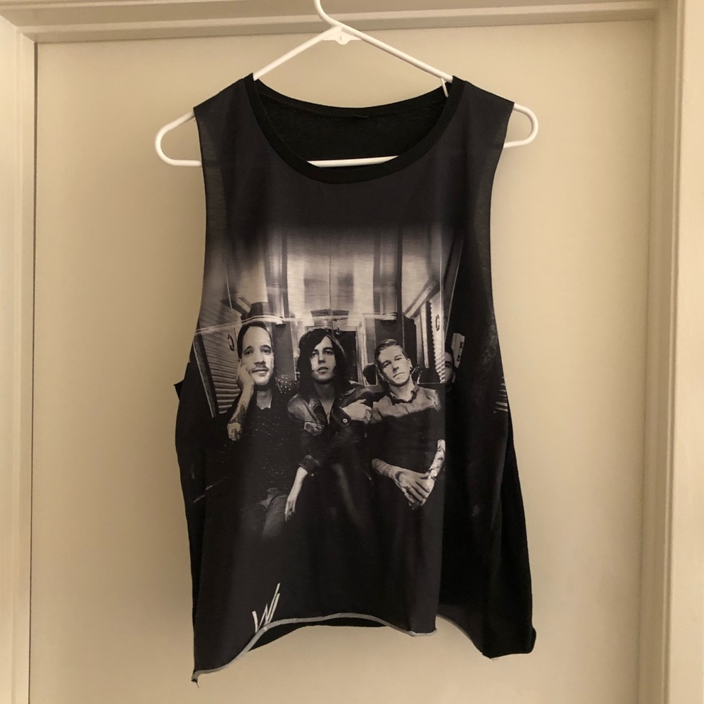 Sleeping With Sirens band merch sleeveless